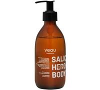 Veoli Botanica Gel limpiador y exfoliante corporal Salic Hero 280mL