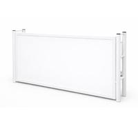 Vep Home Cama Abatible Color Horizontal De Pared Color Blanco 105X190