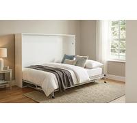 Vep Home Cama Abatible Horizontal con Escriotrio 135X190 Blanco