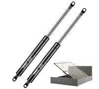 Vepagoo 2 x Amortiguadore de Gas 200MM 100N/10KG, Universal Muelle de Gas Pistons para Cama Canape, Puerta Cocina Slow, Muebles Cocina, Maletero, Muebles de TV, Ventana