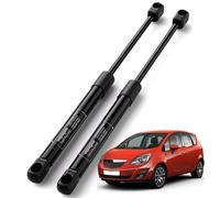 Vepagoo Amortiguador Maletero Compatible con Meriva B S10 MPV 2010-2017 Resorte de gas Puerta Trasera de Coche # 13338367 Negro 2x