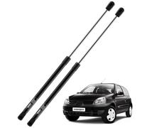 Vepagoo Amortiguador Maletero Compatible con RENAULT CLIO II 1998-2016 Resorte de gas Puerta Trasera de Coche # 7700842256, 8200048867 Negro 2x