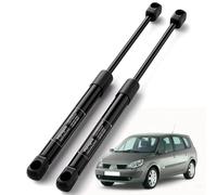 Vepagoo Amortiguador Maletero Compatible con Scenic 2 y Grand Scenic 2 2003-2009 Resorte de gas Puerta Trasera de Coche # 8200174571, 8200377199 Negro 2x