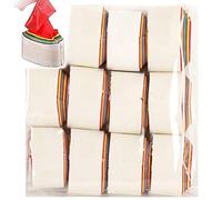 vepoty Bobinas Bucales Papel 12pcs Bobinas Mágicas Bocas Bucales Vómito Papel Truco Ilusión De Papel Mágico Accesorios Mágicos