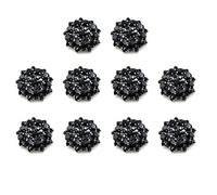 Vepoty Botones de Adornos, 10 Uds. de Cristal de Diamantes de Imitación para Coser Ropa y Decoración de Accesorios DIY
