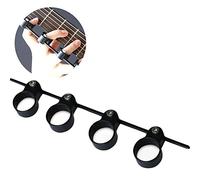 vepoty Expansor de Dedo para Principiantes de Guitarra, Camilla Ajustable, expansión de Ukelele, Aumento de la Fuerza del Dedo, expansor de Dedo Multifuncional