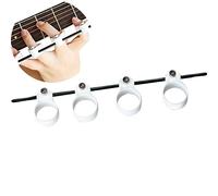 vepoty Expansor de Dedo para Principiantes de Guitarra, Camilla Ajustable, expansión de Ukelele, Aumento de la Fuerza del Dedo, expansor de Dedo Multifuncional