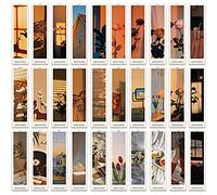 vepoty Marcadores De Papel 30pcs Clips De Pintura De Paisaje Clásico Pestaña De Libros De Estilo Vintage para Leer