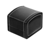 Ver de exhibición | Organizador de cuero | Registro de cría de relojes de cuero PU | Elegante soporte de reloj de viaje para hombres Protección de joyas Coleccionista Almacenamiento Regalos