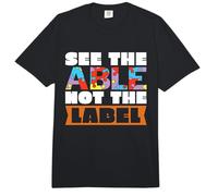Ver El Capaz No La Etiqueta Profesor de Educación Especial IEP Comfort Colors Adult Heavyweight T-Shirt