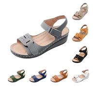 Ver mis pedidos Sandalias Mujer Verano Sandalias Barefoot Ortopédicas Moda Zapatos Con Punta Abierta Cuña Antideslizantes Lavable De Verano Para Caminar Playa Plataforma Trekking