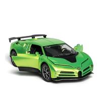 Ver vehículos 1/32 para Bugatti EB110H Centodieci Coche Miniatura Diecast Super Sport Modelo de Vehículo Adecuado para Colección de Decoración o Regalo (Verde)