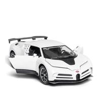 Ver vehículos 1/32 para Bugatti EB110H Centodieci Coche Miniatura Diecast Super Sport Modelo de vehículo adecuado para colección de decoración o regalo (blanco)