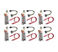 VER010-X PCI-E 1X a 16X Riser Card Cable de extensión de tarjeta gráfica USB 3.0 Tarjeta gráfica de alta velocidad Tarjeta de expansión A