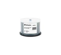 VER94795 - Verbatim CD-R 700MB 52X DataLifePlus White Thermal Printable Hub Printable - 50pk Spindle
