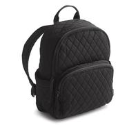 Vera Bradley Bandolera Roxbury Crescent de algodón premium, flores y plumas, Moonless Night, Talla única