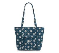 Vera Bradley Bolsa de algodón NFL pequeña Vera, Philadelphia Eagles sobre bandana verde/negra, Philadelphia Eagles sobre bandana verde/negra