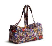 Vera Bradley Bolsa de Lona Original de algodón prémium para Mujer, Ramo Colorido, Talla única, Bolsa Original de algodón de Primera Calidad