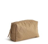 Vera Bradley Bolsa organizadora de Maquillaje Mediana de Sarga para Mujer, Tiger's Eye, Talla única