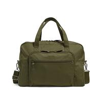 Vera Bradley Bolsa de Viaje de algodón Reciclado para Mujer, Verde Hiedra Escalada - Algodón Reciclado, Einheitsgröße