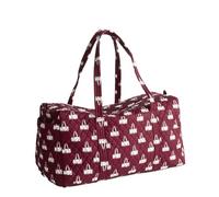 Vera Bradley Bolsa de Viaje Grande de algodón Original para Mujer, Mosaico de Lona, Talla única, Bolsa Grande de algodón de Primera Calidad Original