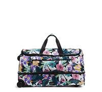 Vera Bradley Bolsa de Viaje Plegable Ripstop XL reciclada para Mujer, Island Floral, Talla única, Bolsa de Viaje Plegable Ripstop XL reciclada