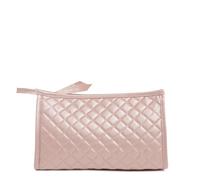 Vera Bradley Bolsa organizadora de Maquillaje de Trapecio de algodón, Cuarzo Rosa, Cuarzo Rosa, Cuarzo Rosa., Bolsa organizadora de Maquillaje de Trapecio de algodón