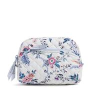 Vera Bradley Bolsa organizadora de Maquillaje Mediana de algodón para Mujer, diseño Floral Magnifique, Talla única, Magnifique Floral, Talla única, Bolsa organizadora de Maquillaje Mediana de algodón