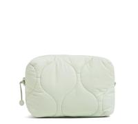Vera Bradley Bolsa organizadora de Maquillaje Mediana para Mujer, Peso Pluma, Menta Tranquila, Talla única, Bolsa organizadora de Maquillaje Mediana de Peso Pluma