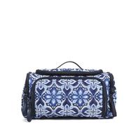 Vera Bradley Bolsa organizadora de Maquillaje para Mujer, Ripstop, Grande, para Viajes, diseño de medallón, Talla única, Medallón de Gota de, Talla única, Ripstop - Bolsa organizadora de Maquillaje