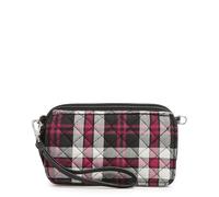 Vera Bradley Bolso Cruzado Todo En Uno De Algodón con Protección RFID, Bandolera Mujeres, Camino de Ajedrez, Talla única