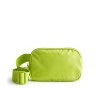 Vera Bradley Bolso de cinturón pequeño Ripstop Woodward para Mujer, Verde Lima, Talla única