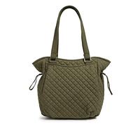 Vera Bradley Bolso Glenna de algodón, Bolsas de Tela, Climbing Ivy Green - Algodón reciclado, Talla única
