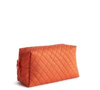 Vera Bradley Cosmético Grande de algodón, Naranja koi, Talla única, Cosmético Grande de algodón