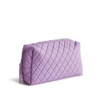 Vera Bradley Cosmético Mediano de algodón, Púrpura (Purple Rhapsody), Talla única