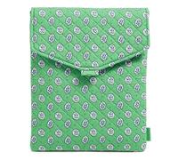 Vera Bradley Cotton Envelope Tech Sleeve, Garden Green Leaf
