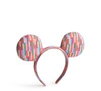 Vera Bradley Disney - Diadema de nailon con orejas de ratón, Mickey Meadow Stripe