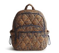 Vera Bradley Featherweight Bancroft Backpack, Lotus Montage Roasted Pecan