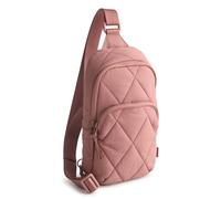 Vera Bradley Featherweight Lorman Sling Backpack Bolso Bandolera, Rosa (Withered Rose), Talla única para Mujer