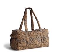 Vera Bradley Featherweight Original Duffel, Lotus Montage Roasted Pecan