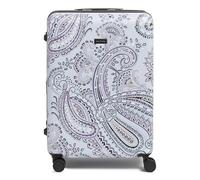 Vera Bradley Hardside - Bolsa de Mano pequeña para Mujer, Paisley de Cielo Suave, 26" Check In, Maleta rígida con Ruedas