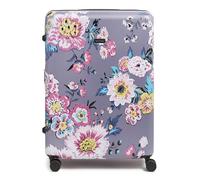 Vera Bradley Hardside - Bolsa de Mano pequeña para Mujer, Ramo Parisino Gris Oscuro, 29" Check In, Maleta rígida con Ruedas