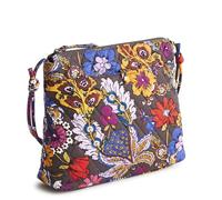 Vera Bradley Hipster original de algodón para mujer, Colorido ramo., Talla única