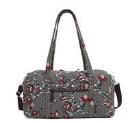 Vera Bradley Iconic - Bolsa de Viaje para Mujer, 4 Piezas, Talla única, Perennials Noir Dot, Talla única, Bolsa de Viaje Mediana de algodón