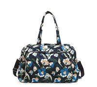 Vera Bradley Iconic Grand Weekender - Bolsa de Viaje para Mujer, Flores sumergidas, Talla única, Performance Twill Grand Weekender - Bolsa de Viaje