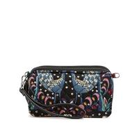 Vera Bradley Iconic RFID All in One Crossbody, Signature Cotton, Bolso Bandolera Mujeres, Encantamiento, Einheitsgröße