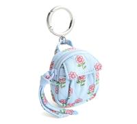 Vera Bradley Llavero original de gabardina de algodón para mochila para mujer, Daffodil Ditsy, Talla única