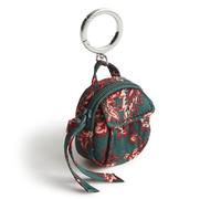 Vera Bradley Llavero original de gabardina de algodón para mochila para mujer, Vines victorianos, Talla única