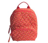 Vera Bradley Mochila Banbury de algodón prémium para mujer, Pequeñas amapolas, Talla única