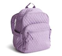 Vera Bradley Mochila Bancroft de algodón prémium para mujer, Púrpura (Purple Rhapsody), Talla única